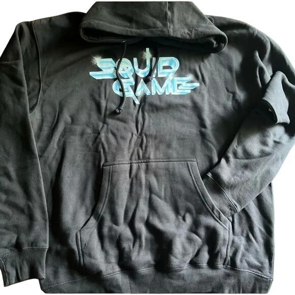 Netflix Market Squid Game Piggy Bank Pullover Hoodie Size M New with Tag $75 - Picture 9 of 10